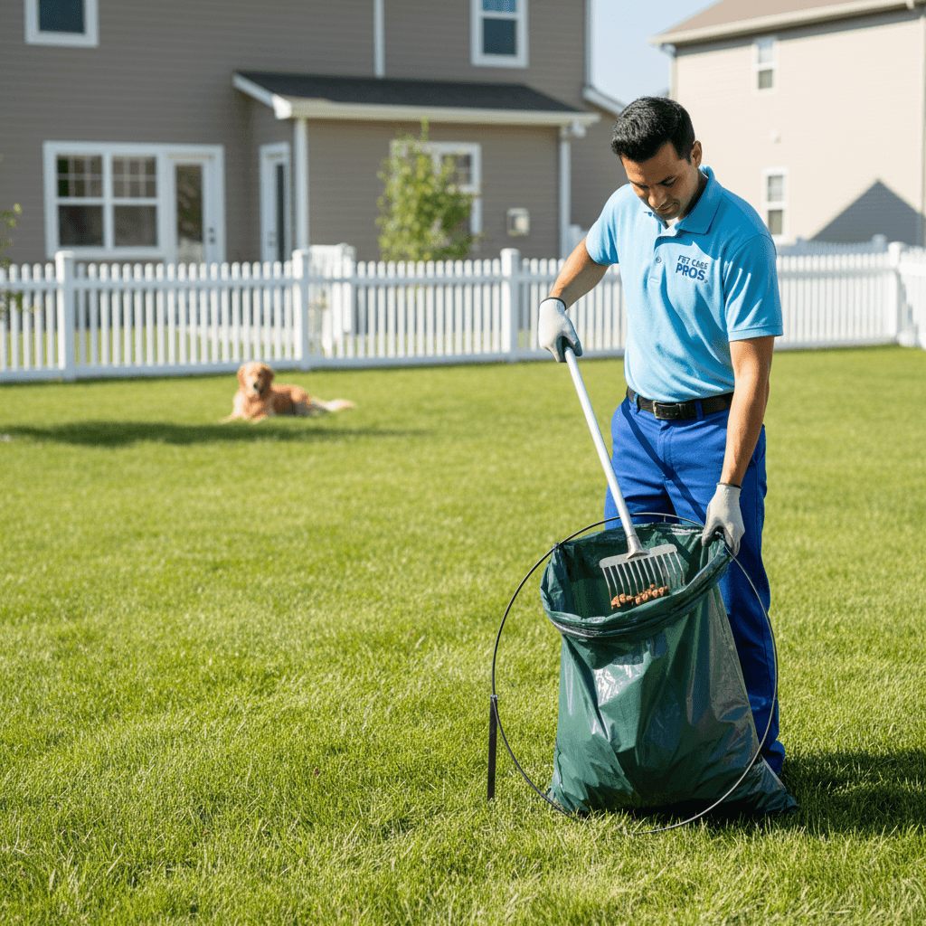 Dog waste removal service