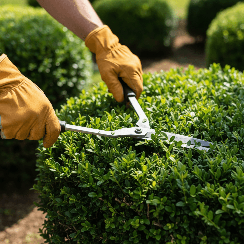 Hedge and shrub trimming service